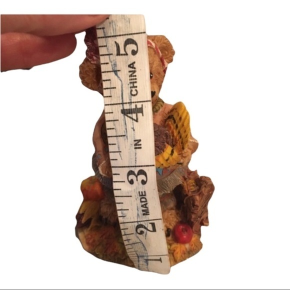 Two Adorable Fall and Wedding Bear Figurines - Picture 9 of 9